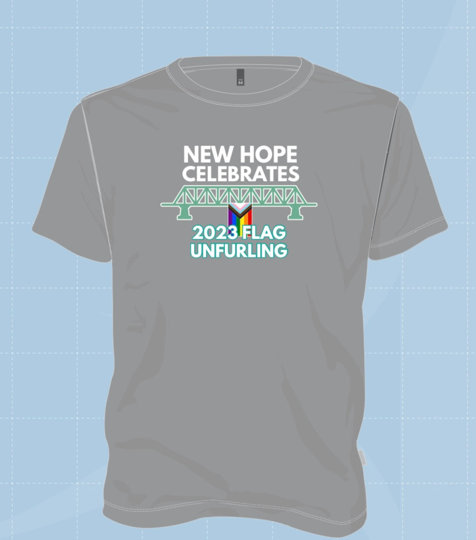 2023 Pride Flag Unfurling T-shirt