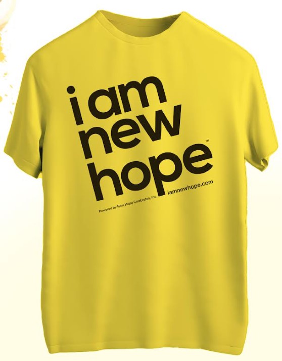 I AM NEW HOPE t-shirt